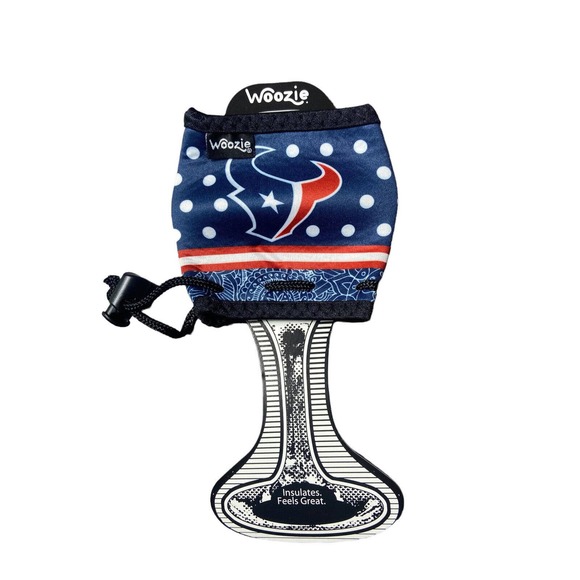 Houston Texans WINE GLASS NEOPRENE WOOZIES SET‎ NEW - Picture 7 of 8